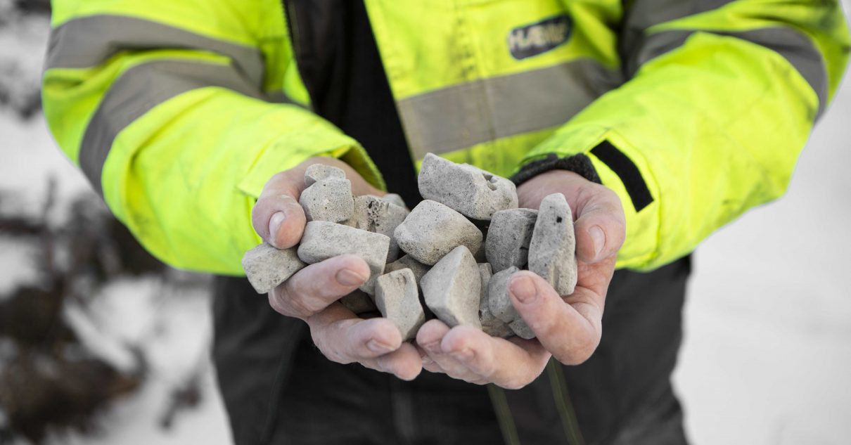 Skumglassgranulat var en forutsetning i Tjernfjelltunnelen