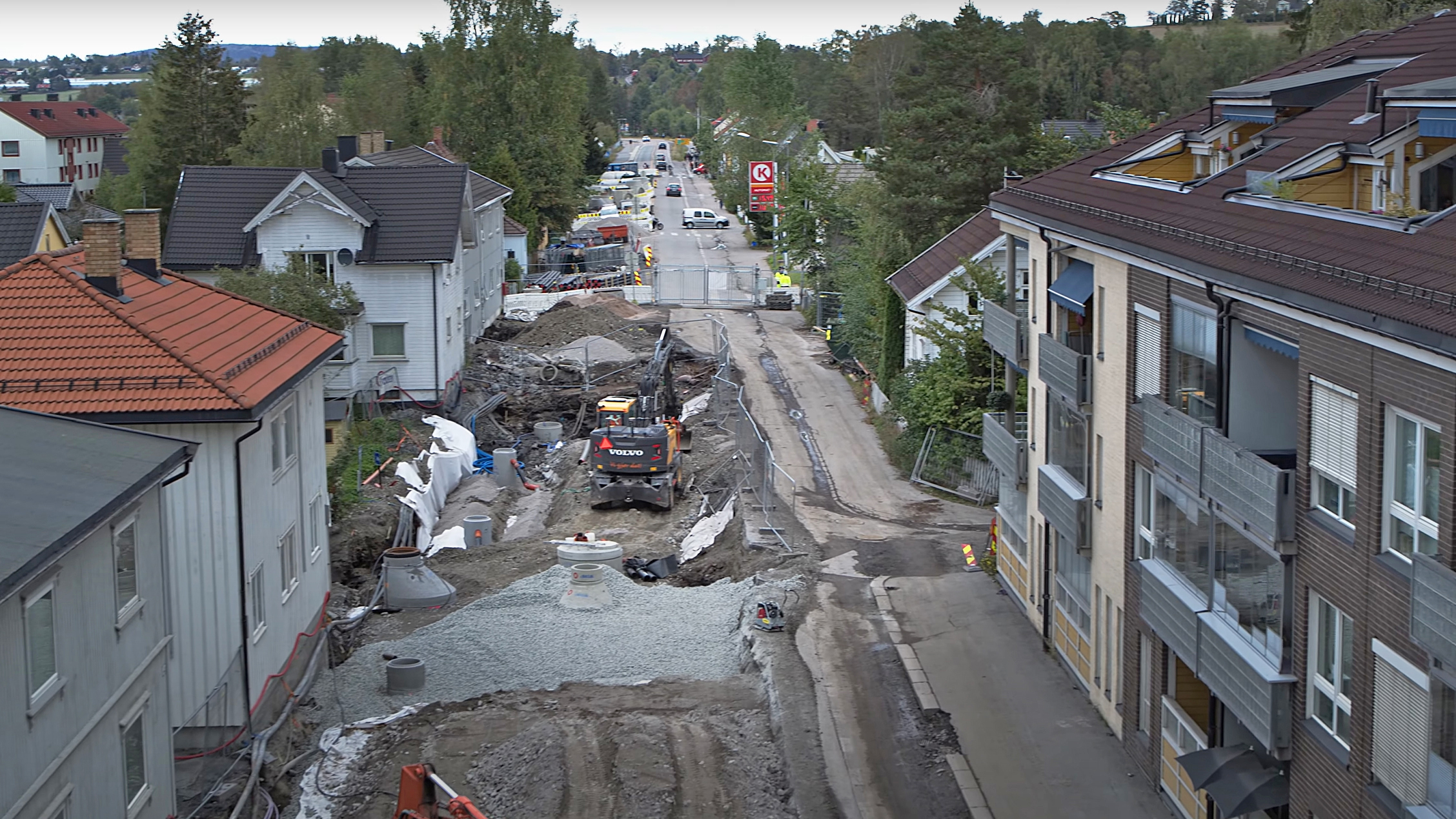 Effektiv fremdrift med Glasopor i Storgata